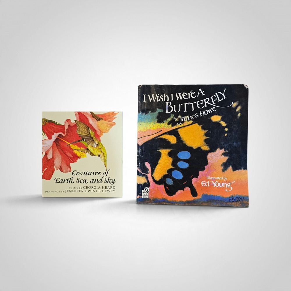 Kids Voyager Books Nature Book Bundle Illustrated Poetry Fiction Multicolor Set